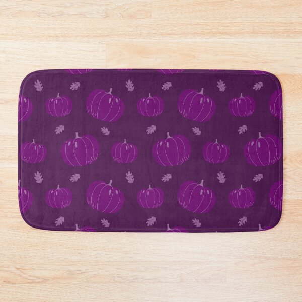 Item preview, Cozy Autumn Gourds – Cute Fall Harvest & Leaf Pattern | Purple designed and sold by Frohyou.