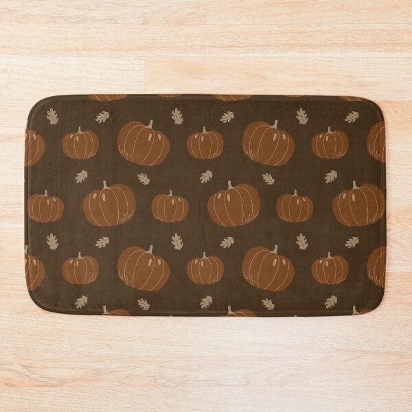 Item preview, Cozy Autumn Gourds – Cute Fall Harvest & Leaf Pattern | Brown designed and sold by Frohyou.