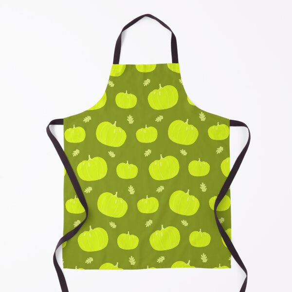 Item preview, Cozy Autumn Gourds – Cute Fall Harvest & Leaf Pattern | Chartreuse designed and sold by Frohyou.