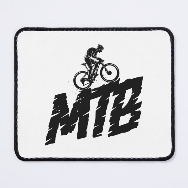 Item preview, MTB Mountain Bike Downhill Silhouette Biker designed and sold by heedooppod.