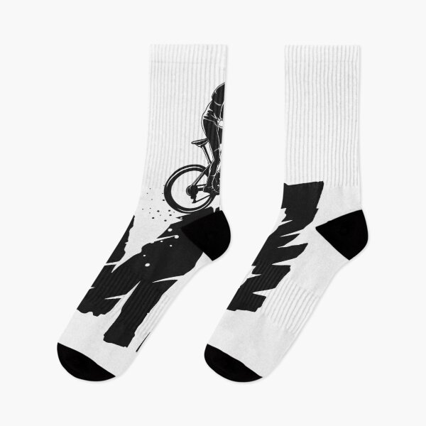 Item preview, MTB Mountain Bike Downhill Silhouette Biker designed and sold by heedooppod.