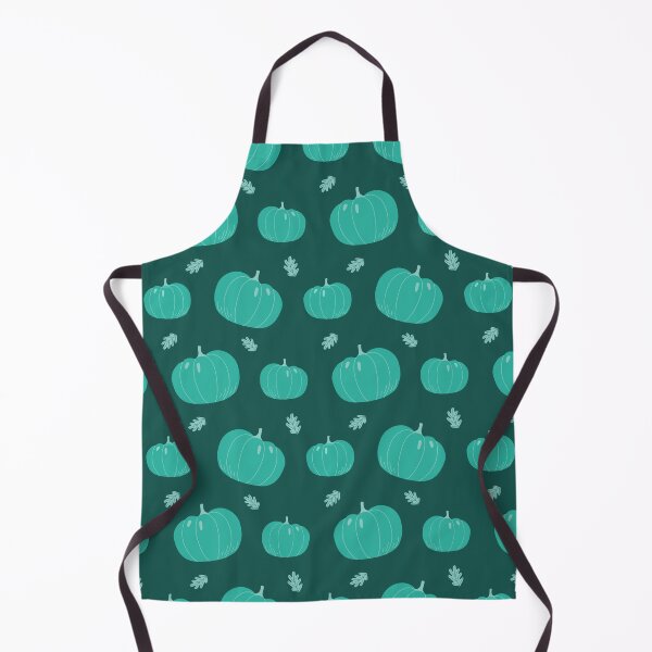 Item preview, Cozy Autumn Gourds – Cute Fall Harvest & Leaf Pattern | Teal designed and sold by Frohyou.