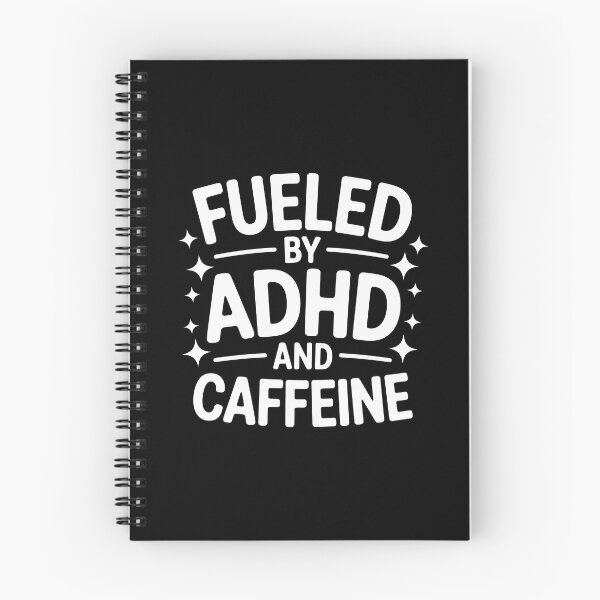 Item preview, FUELED BY ADHD AND CAFFEINE designed and sold by jkrphoto.