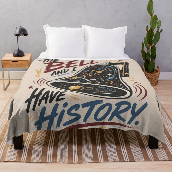 Item preview, The Bell and I Have History - Funny School Bell Student Humor designed and sold by bihtti.