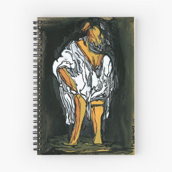 Item preview, Rembrandt Woman Bathing Stream Art Print designed and sold by Dwaalhaas.com.
