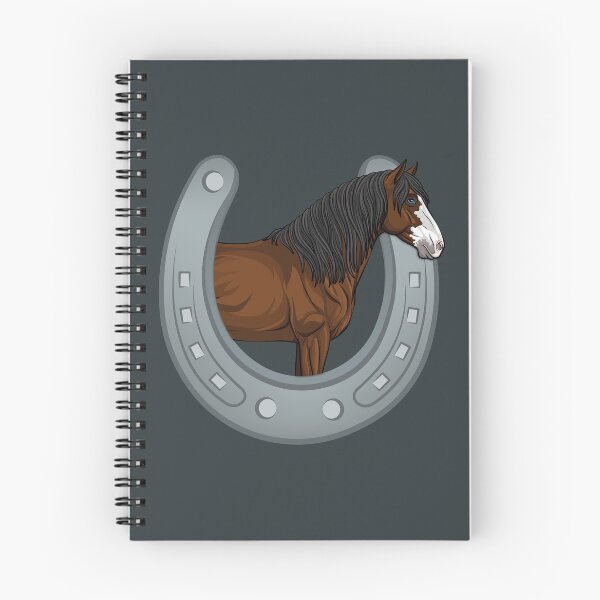 Item preview, The head of the Barb Abaco in a horseshoe designed and sold by Cheval-de-coeur.