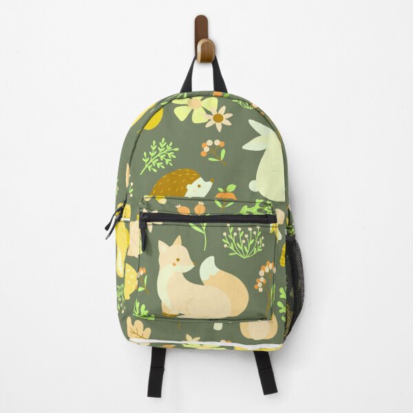 Item preview, Cozy Woodland Creatures – Cute Fox, Deer, Bear & Owl Pattern | Yelllow designed and sold by Frohyou.