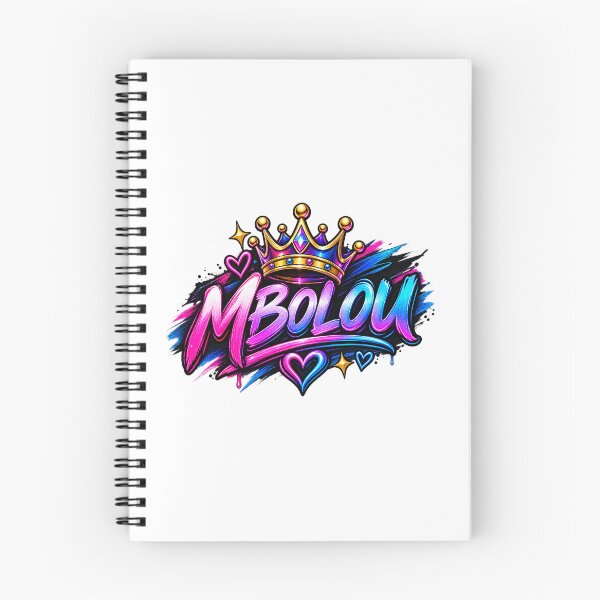 Item preview, MBOLOU Neon Crown – Colorful Graffiti Street Style Typography Design designed and sold by Ishratparween11.