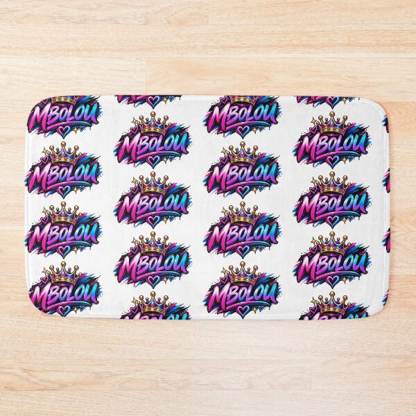 Item preview, MBOLOU Neon Crown – Colorful Graffiti Street Style Typography Design designed and sold by Ishratparween11.