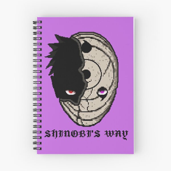 Item preview, Obito Tobi Mask Rinnegan Sharingan Pixel Art {PIXELCORE} designed and sold by PIXELCORE-TEE.
