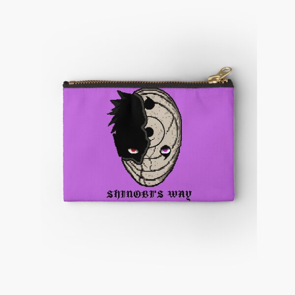 Aperçu de l'œuvre Masque Obito Tobi Rinnegan Sharingan Pixel Art {PIXELCORE} créée et vendue par PIXELCORE-TEE.