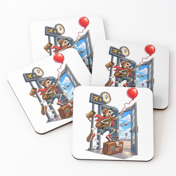 Item preview, skeleton-lost-balloon-well-shit designed and sold by world+167.