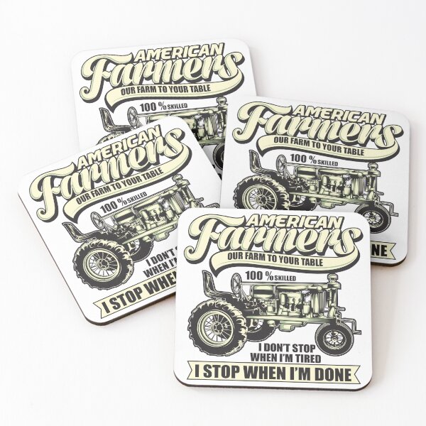 Item preview, American Farmers Farm To Table Vintage Tractor designed and sold by heedooppod.