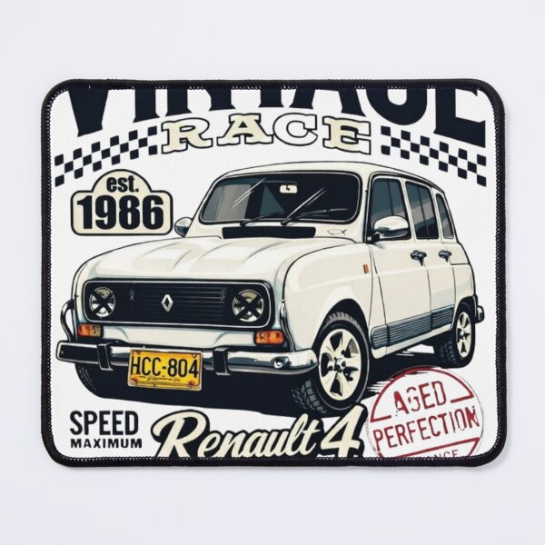 Item preview, Vintage Renault 1986 Racing Car – Retro Motorsport Classic Race Car Design designed and sold by RajDeals.