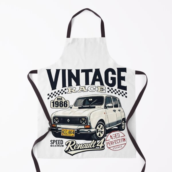 Item preview, Vintage Renault 1986 Racing Car – Retro Motorsport Classic Race Car Design designed and sold by RajDeals.