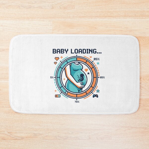 Item preview, Baby Loading 85 Percent Gamer Mom Pregnancy Announcement Aesthetic designed and sold by Animer-art1.