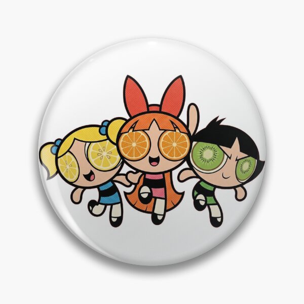 Artikelvorschau, Powerpuff Girls mit fruchtigen Augen entworfen und verkauft von snoWorkshop.