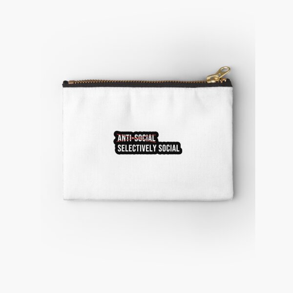 Item preview, Selectively Social Introvert Funny Anti Social Personality Quote designed and sold by Manga Mouth Piece .