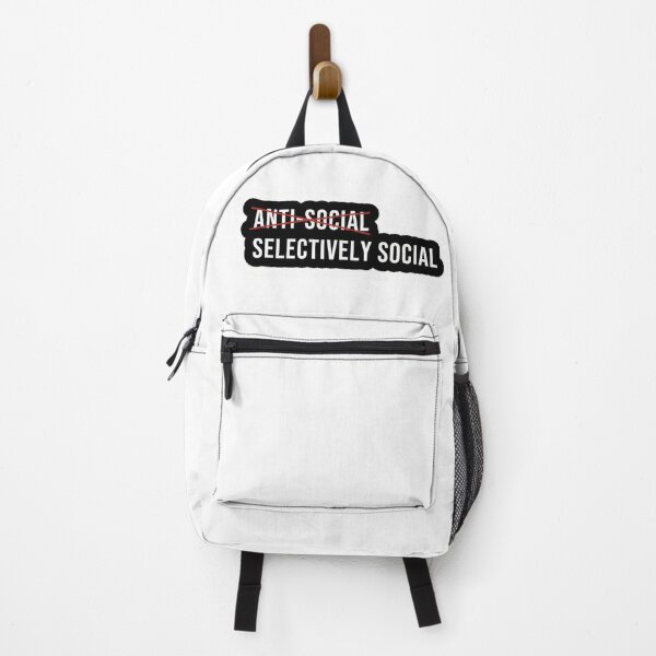 Item preview, Selectively Social Introvert Funny Anti Social Personality Quote designed and sold by Manga Mouth Piece .