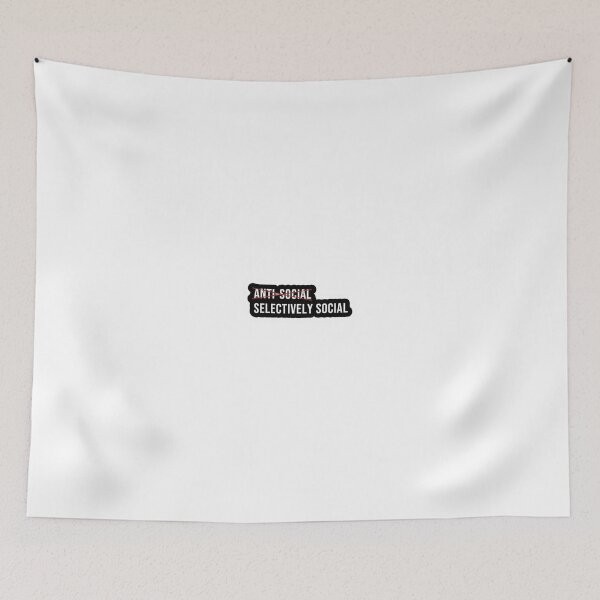 Item preview, Selectively Social Introvert Funny Anti Social Personality Quote designed and sold by Manga Mouth Piece .