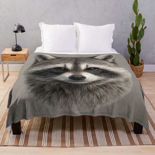 Item preview, Raccoon Face – Realistic Wildlife Portrait designed and sold by BROHLine Studio.