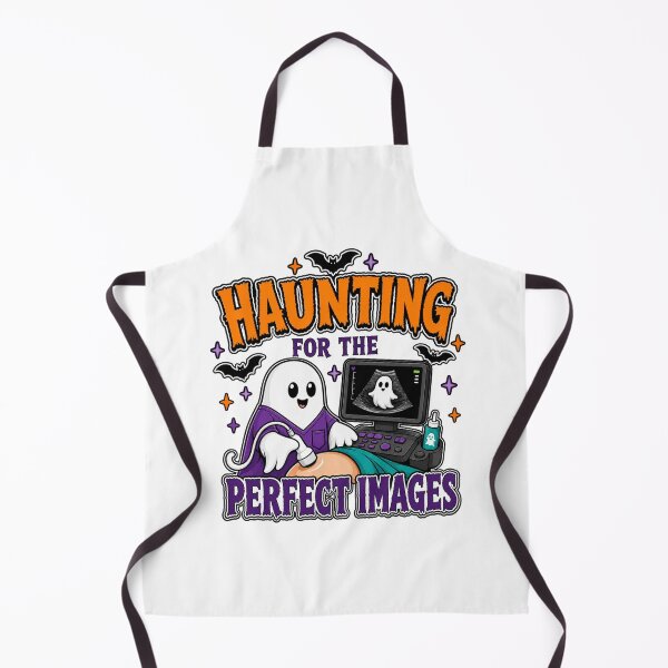 Item preview, Haunting for The Perfect Images Halloween Ultrasound Tech designed and sold by WeirdlyMild.