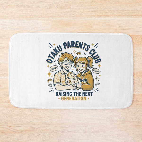Item preview, Otaku Parents Club Raising The Next Generation Gamer Family Anime Aesthetic designed and sold by Animer-art1.