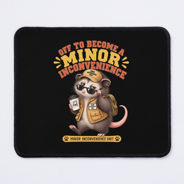 Item preview, Minor Inconvenience Opossum designed and sold by PunchDrop.