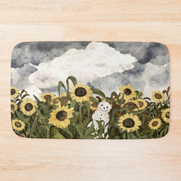 Item preview, There's A snowman in the Sunflower Field designed and sold by pictoartcrew.
