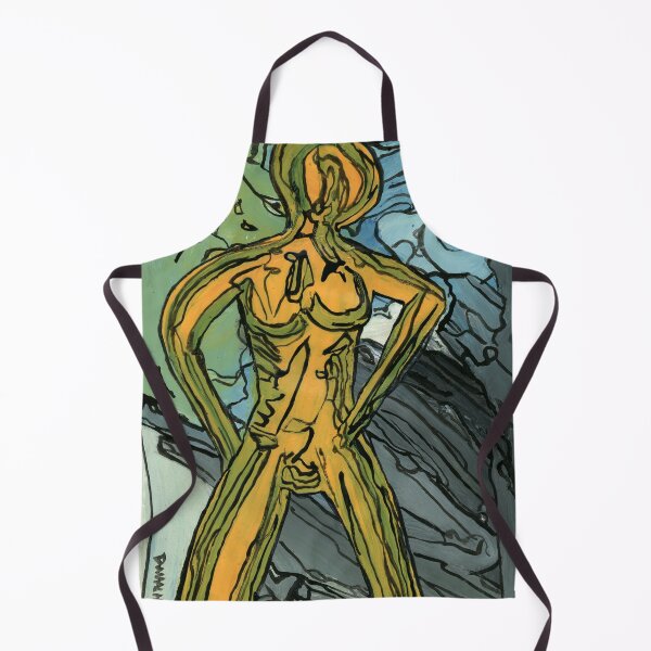 Item preview, Expressive Standing Nude Silhouette designed and sold by Dwaalhaas.com.
