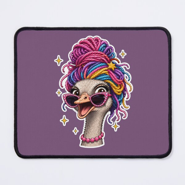 Item preview, Fabulous Rainbow Ostrich designed and sold by Safe Haven Pets.