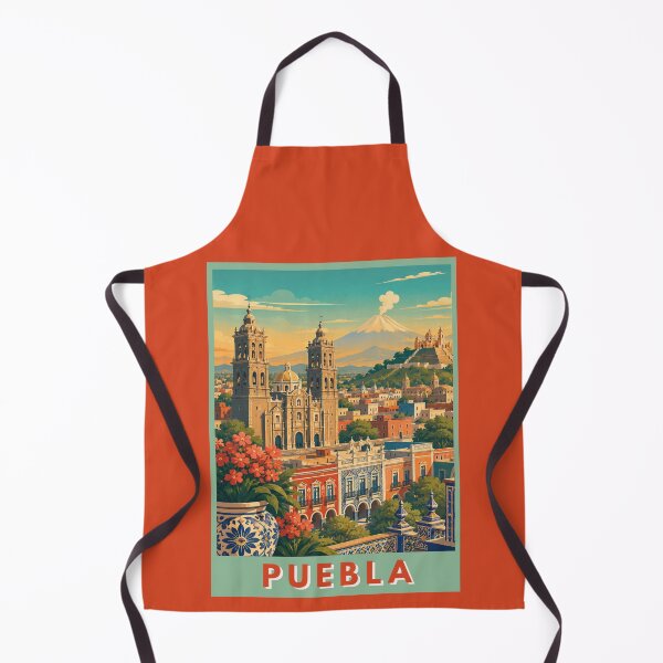 Item preview, Puebla Mexico Travel Print designed and sold by MatthewHeights.