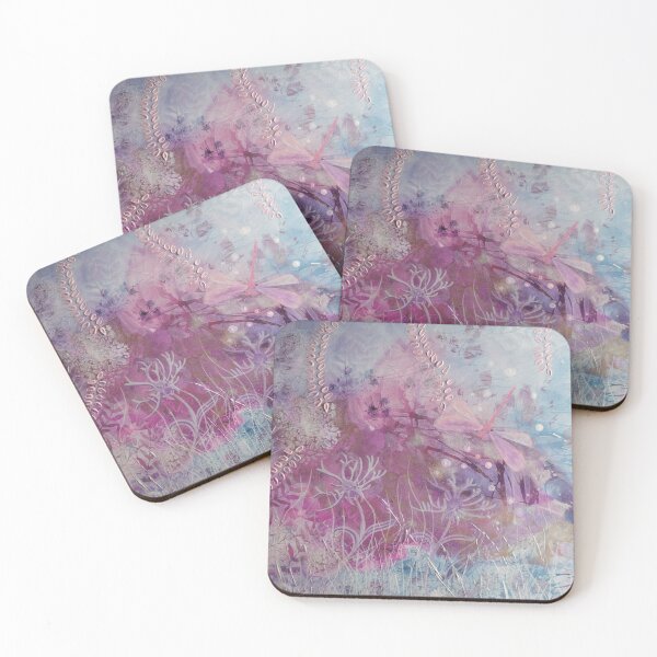 Item preview, Dream Garden – Ethereal Botanical Abstract Art designed and sold by GhostDogDesigns.