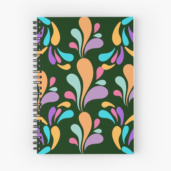 Item preview, Dark Green Abstract Paisley Drops Pattern designed and sold by ​Jyoti Digital Artist.