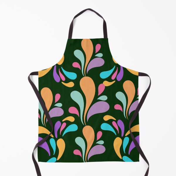 Item preview, Dark Green Abstract Paisley Drops Pattern designed and sold by Jyoti Digital Artist.