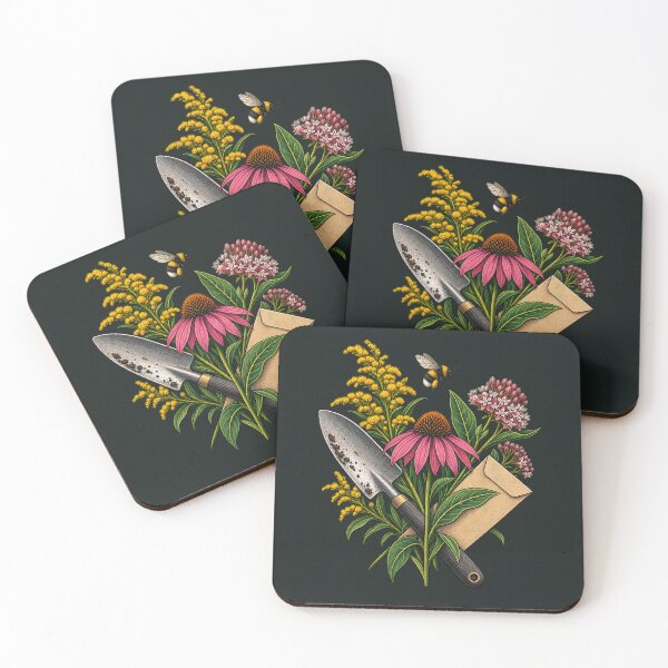 Item preview, Native Gardener Tools and Wildflowers designed and sold by VoyteksDesigns.