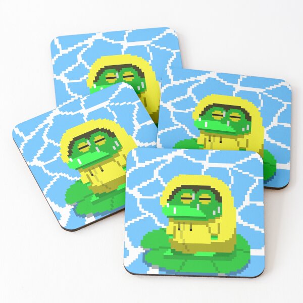 Item preview, A frog wearing a raincoat designed and sold by DOTMANYO.
