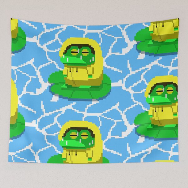 Item preview, A frog wearing a raincoat designed and sold by DOTMANYO.