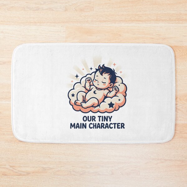 Item preview, Our Tiny Main Character Sleeping Baby Clouds Anime Aesthetic designed and sold by Animer-art1.
