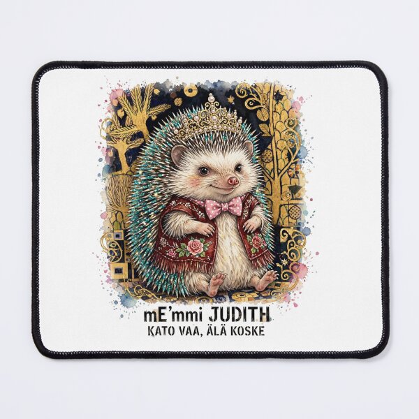 Item preview, Klimt Hedgehog Judith - Golden Muse designed and sold by Hellulandia - no nää ny vaa o tämmöne.