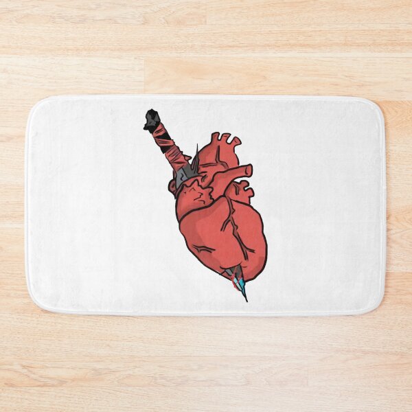 Item preview, Heart Gothic Anatomical Human Organ Pierced Sword Graphic designed and sold by Scanniverse97.