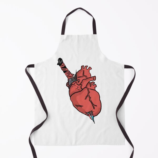 Item preview, Heart Gothic Anatomical Human Organ Pierced Sword Graphic designed and sold by Scanniverse97.