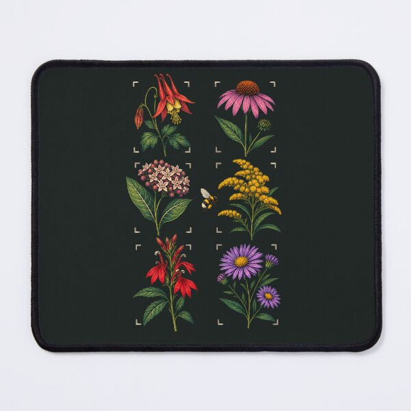 Item preview, Native Flower Field Guide Grid designed and sold by VoyteksDesigns.