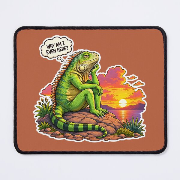 Item preview, Why Am I Like This Iguana designed and sold by Safe Haven Pets.