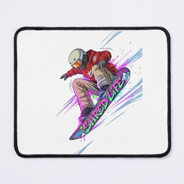 Item preview, Shred Life Neonowy Snowboard designed and sold by Biczekdziczek.