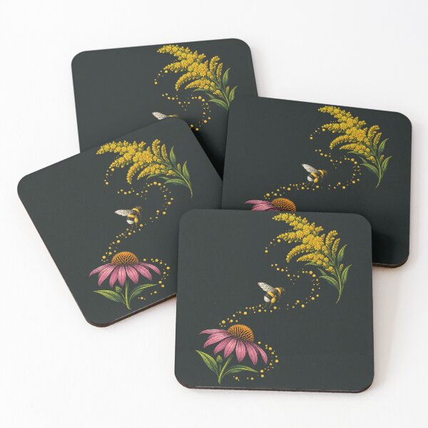 Item preview, Bumblebee Pollination Flight Path designed and sold by VoyteksDesigns.