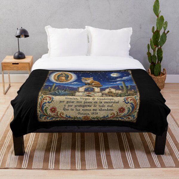 Item preview, Moonlit Fox Mexican Ex-Voto Folk Art designed and sold by newnomads-art.