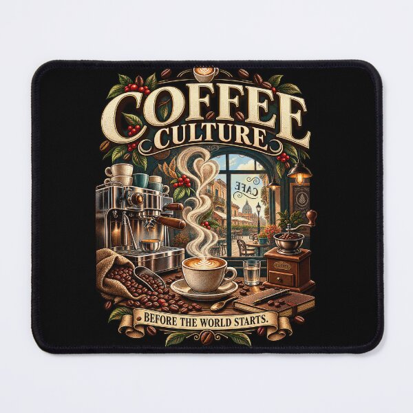 Item preview, Culture Coffee Cafe Espresso Vintage Lifestyle designed and sold by Uglyandcute.