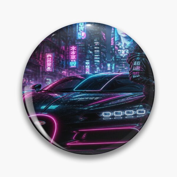 Item preview, Cyberpunk Super Sport - Anime Girl Racer designed and sold by JMAVILA ART.