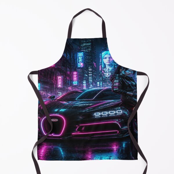 Item preview, Cyberpunk Super Sport - Anime Girl Racer designed and sold by JMAVILA ART.